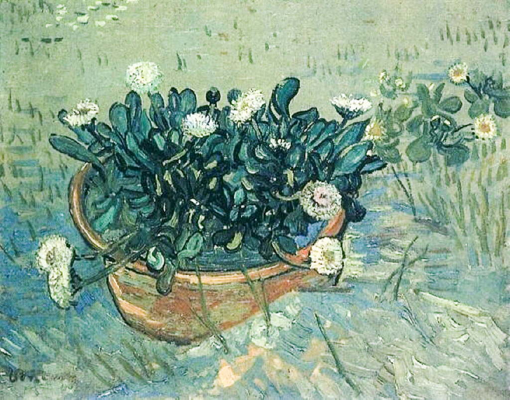 Still Life: Bowl with Daisies 1888